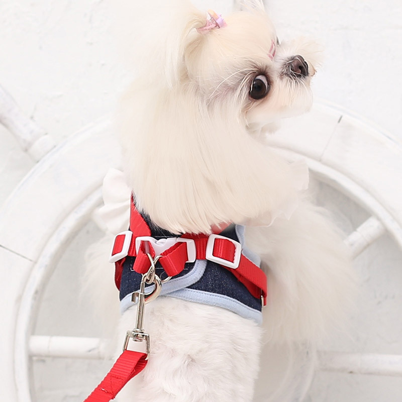 犬 ハーネス マリンフリル小型犬用ハーネス