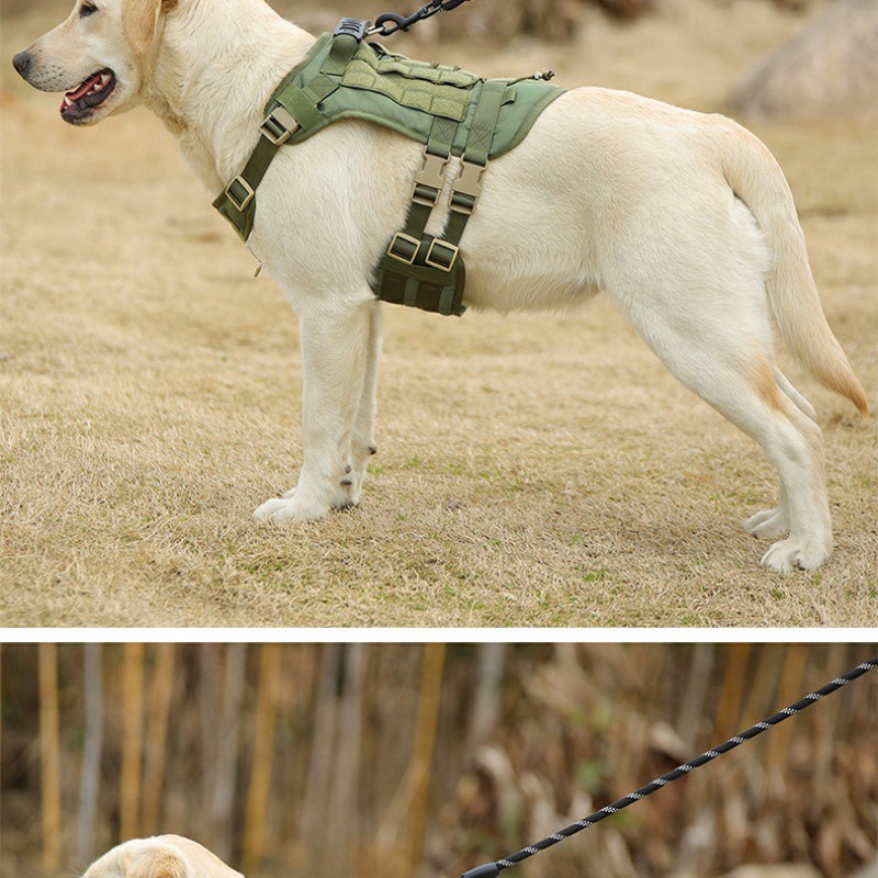 犬 ハーネス ミリタリー調タクティカルハーネス