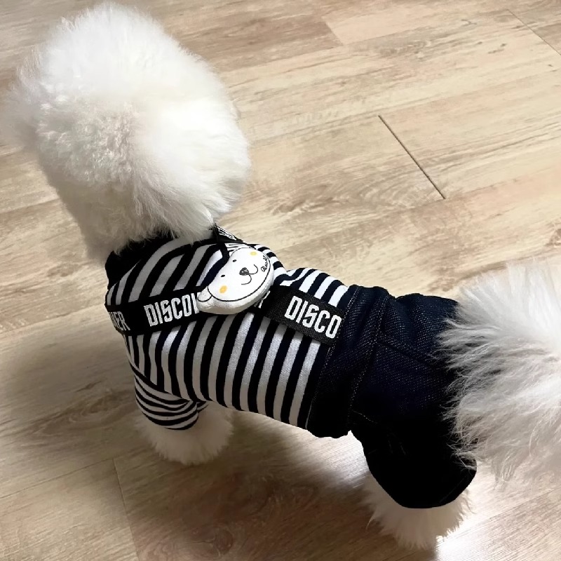 犬 ハーネス ストライプ やんちゃボーダー ハーネス