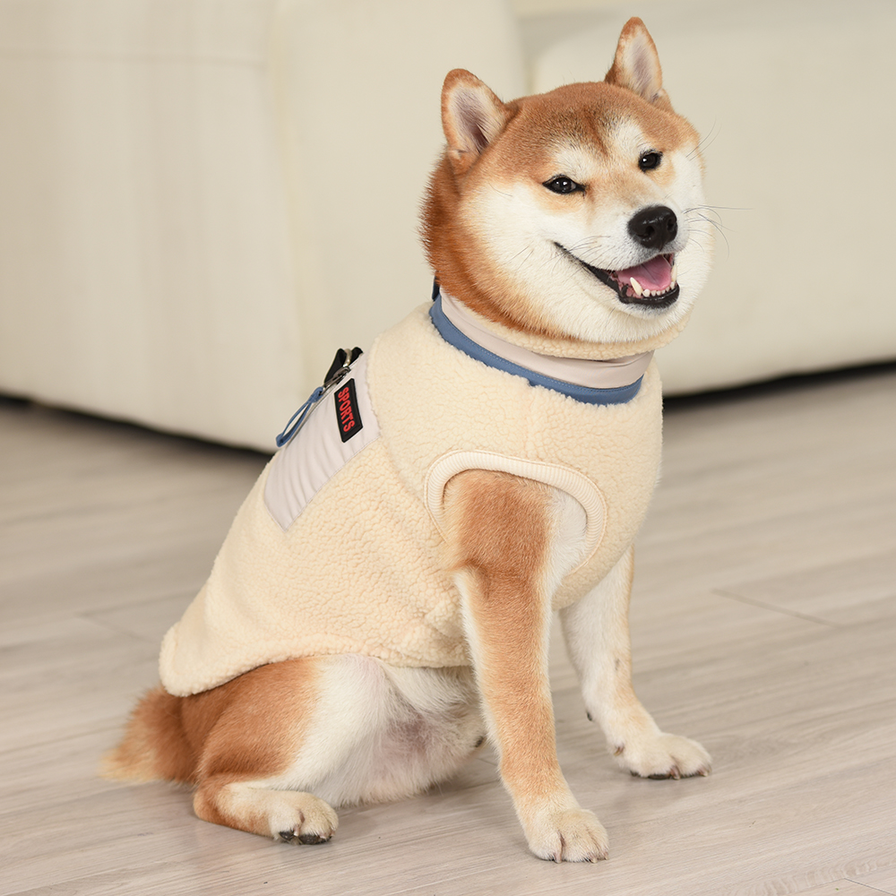 犬 ハーネス もこもこ暖かハーネス