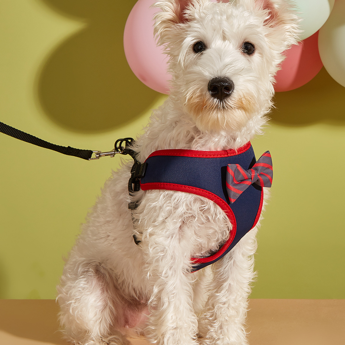 犬 ハーネス 蝶結び付きやさしいベーシックハーネス