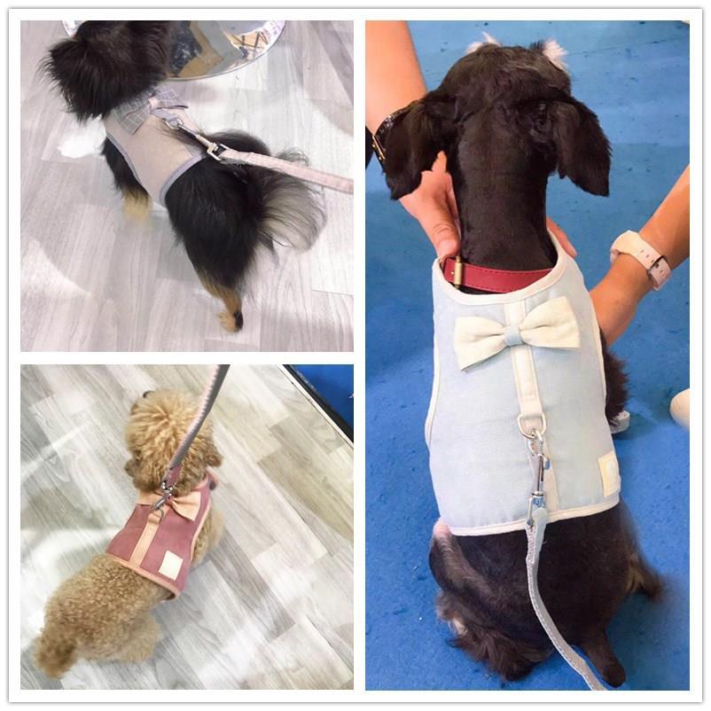 犬 ハーネス リボン付きベストハーネス