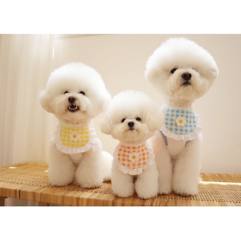 犬 ハーネス ふんわりガーリー チェック柄ハーネス