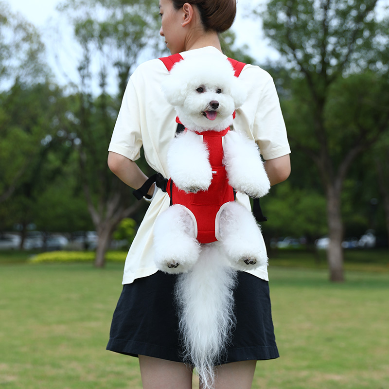 犬 ハーネス 背中あわせペットキャリーハーネス
