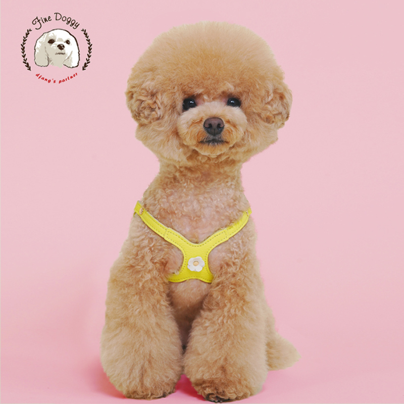 犬 ハーネス やわらか革調ハーネス