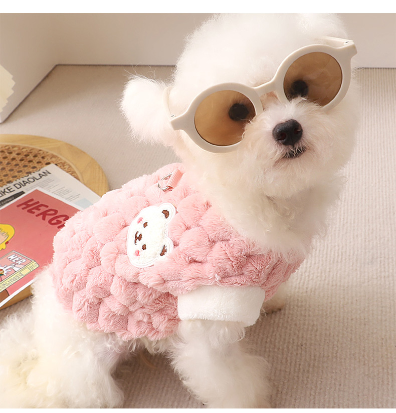 犬 ハーネス もこもこキルトハーネス
