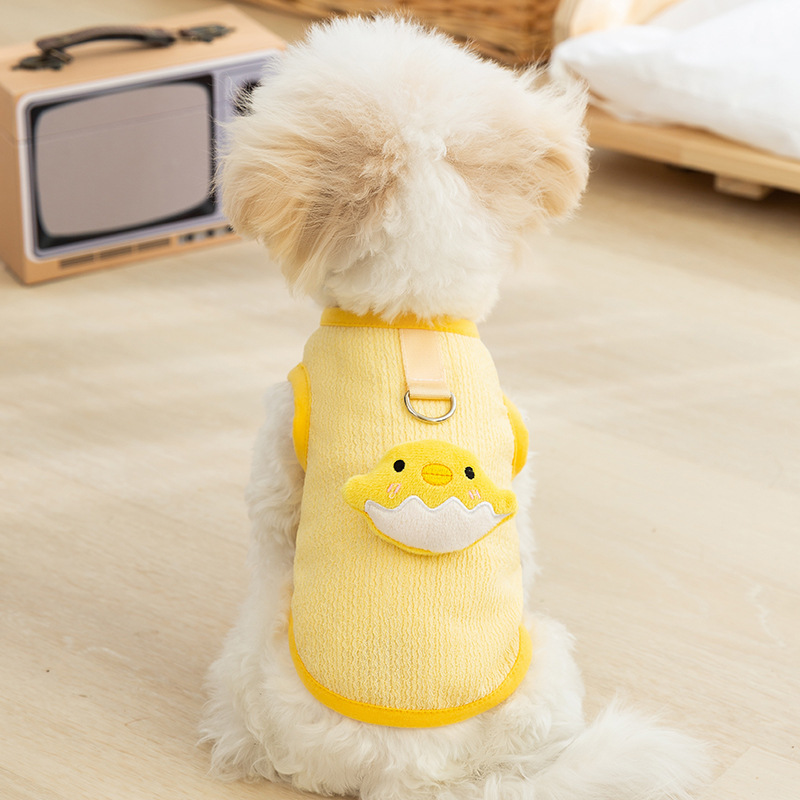 犬 ハーネス ぴよぴよベビー着心地ベストハーネス