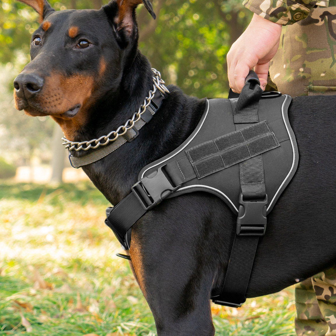 犬 ハーネス ミリタリー機能性ハーネス