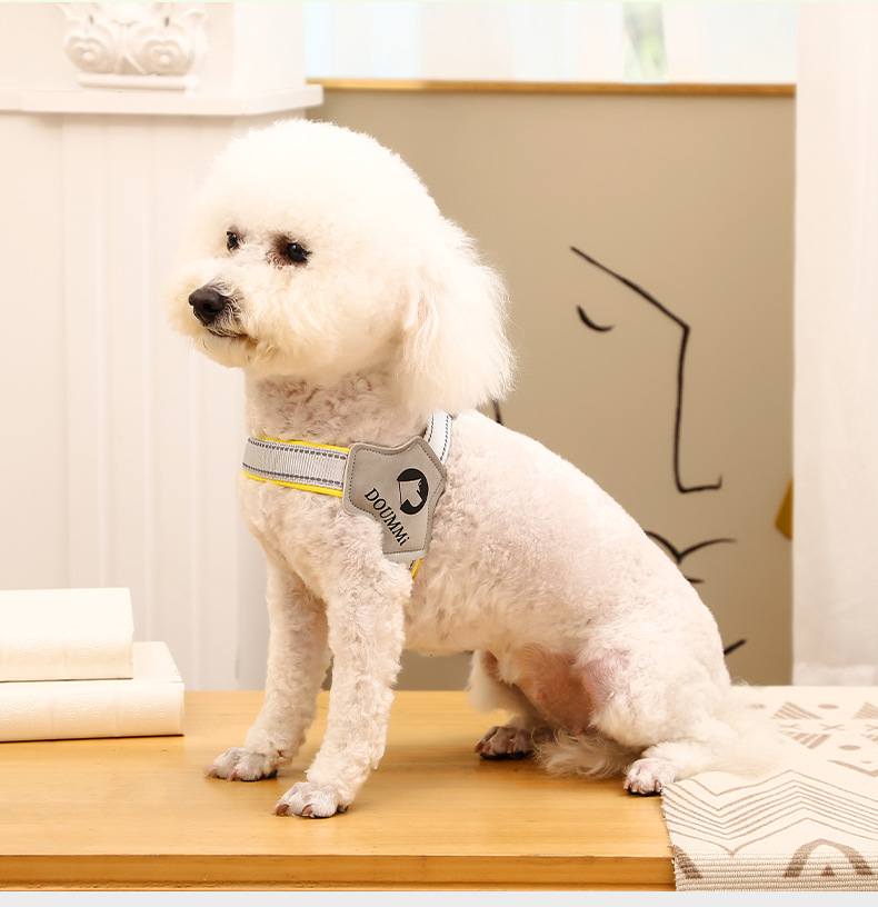 犬 ハーネス 上質な軽やかさ ふわもこハーネス