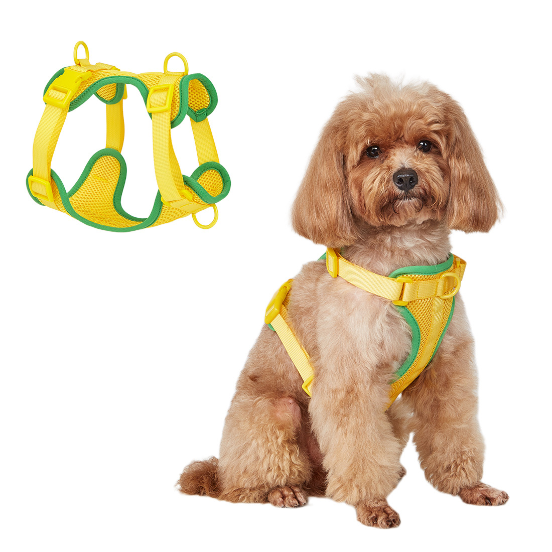 犬 ハーネス やさしい着心地 メッシュ調ハーネス