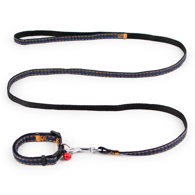 犬 ハーネス シンプル デニム風 ペット用ハーネス