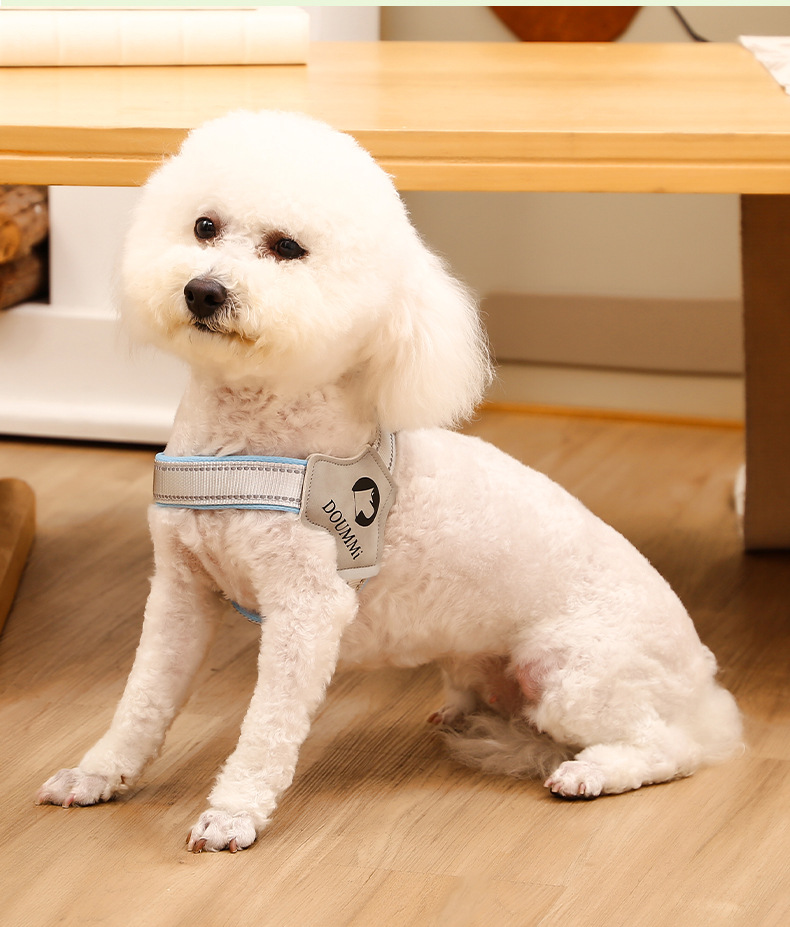 犬 ハーネス 上質な軽やかさ ふわもこハーネス
