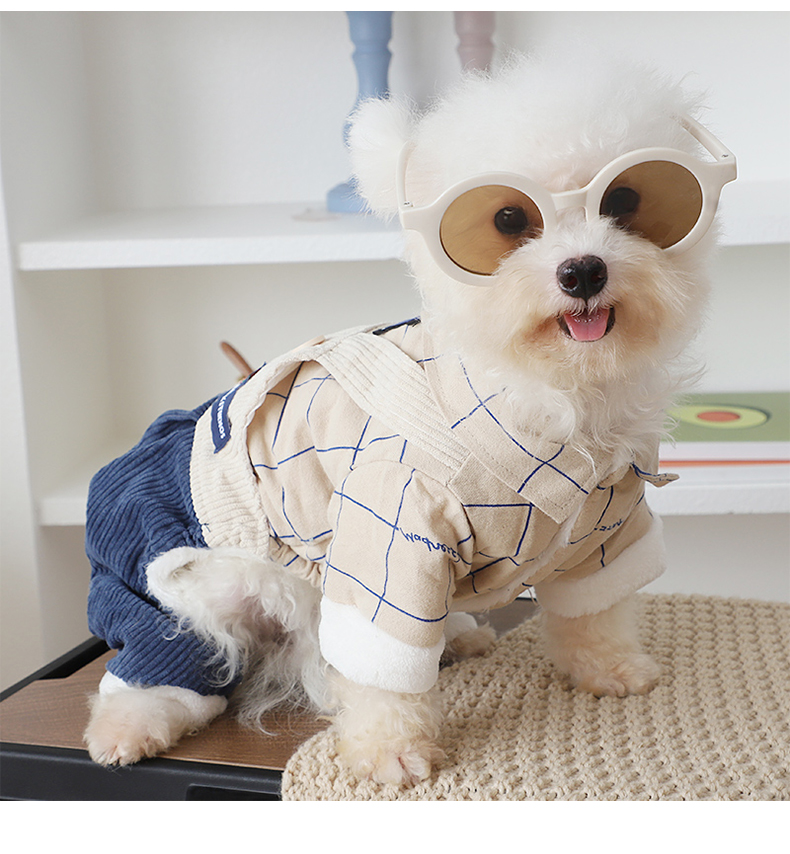 犬 ハーネス コーデュロイ くまさん ハーネス