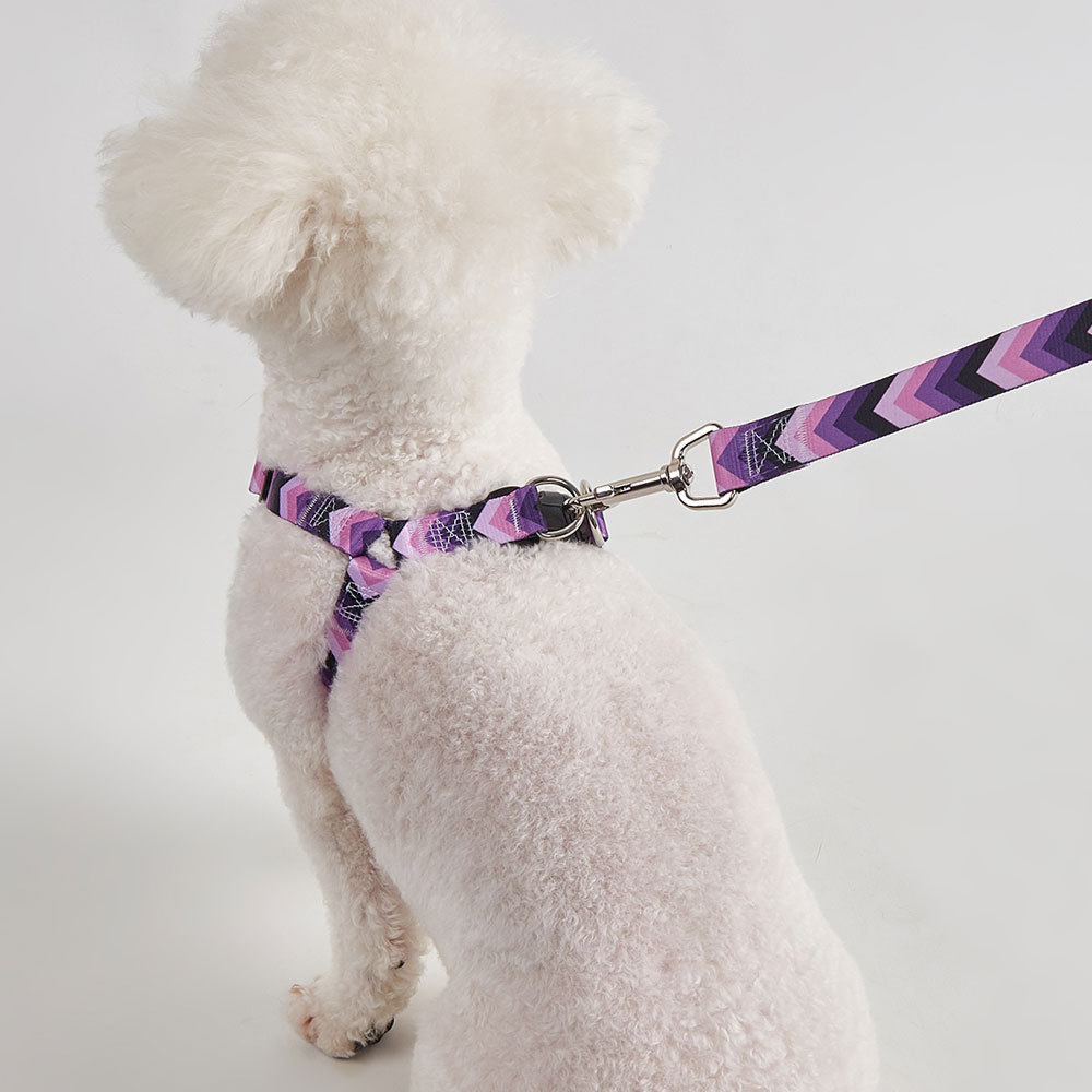 犬 ハーネス 幾何学模様 おしゃれ犬用ハーネス