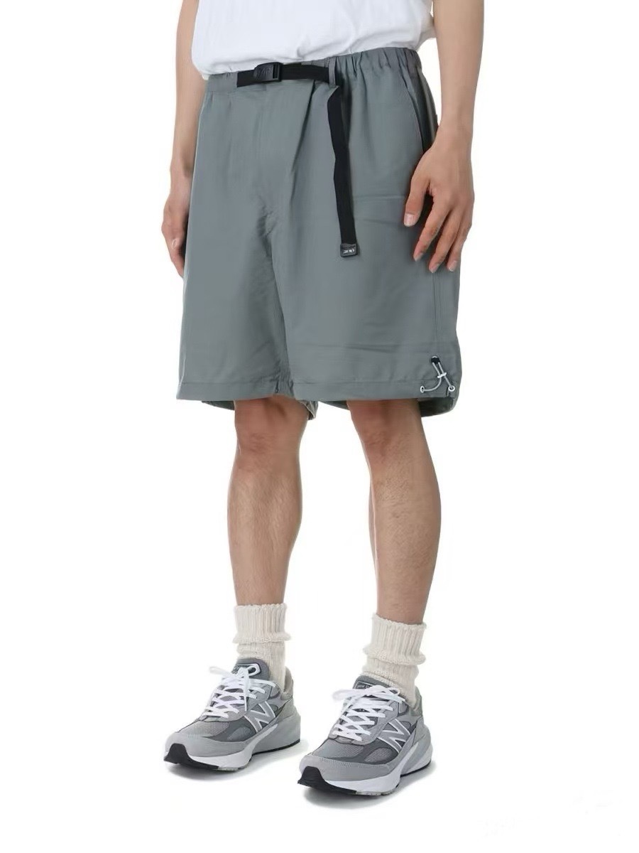 ワイドパンツ メンズ 軽量機能性ワイドショートパンツ