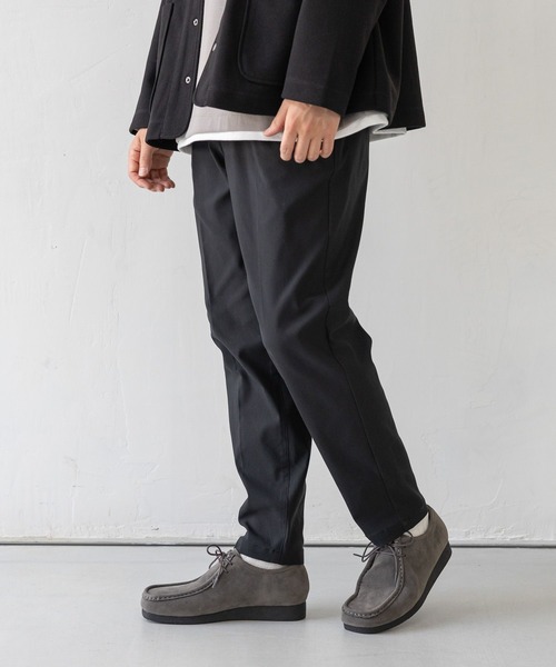 ワイドパンツ メンズ 四面弾性ストレッチワイドパンツメンズ休闲長裤