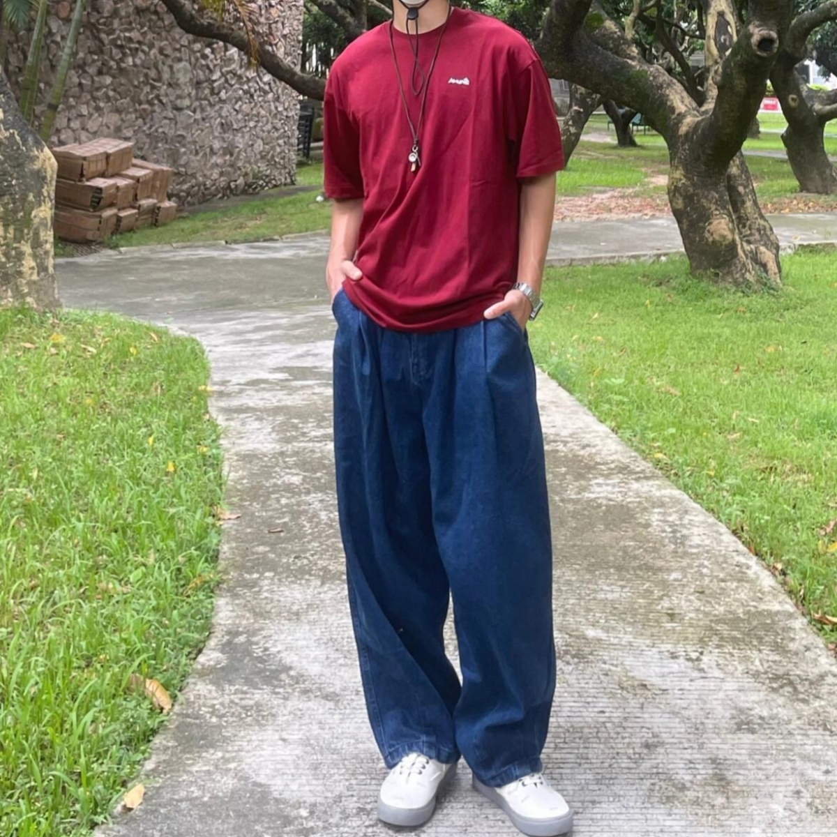 ワイドパンツ メンズ ゆったりオーバーサイズ バルーンパンツ