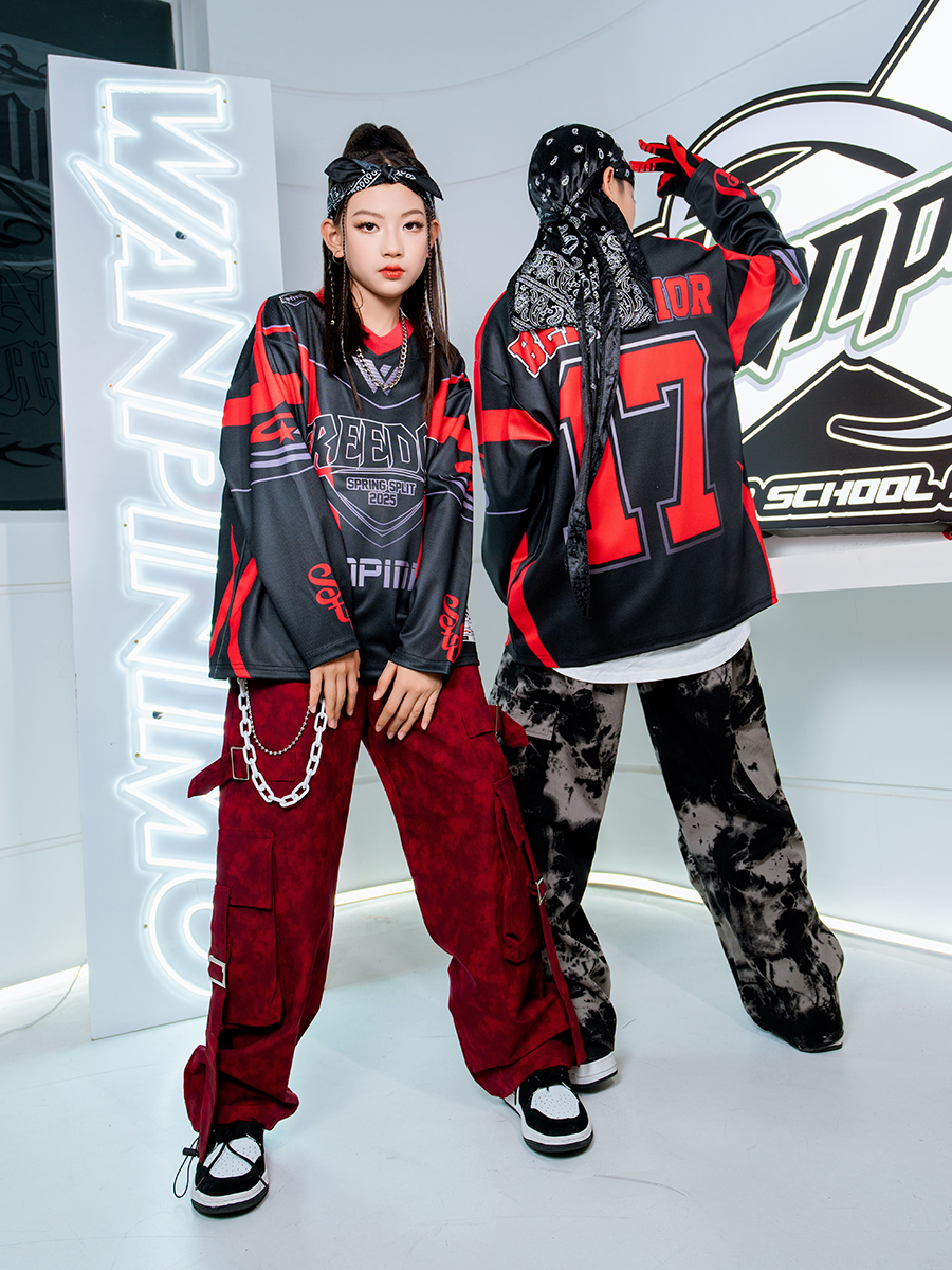 ワイドパンツ メンズ ストリート系ダンス衣装カーゴパンツセット
