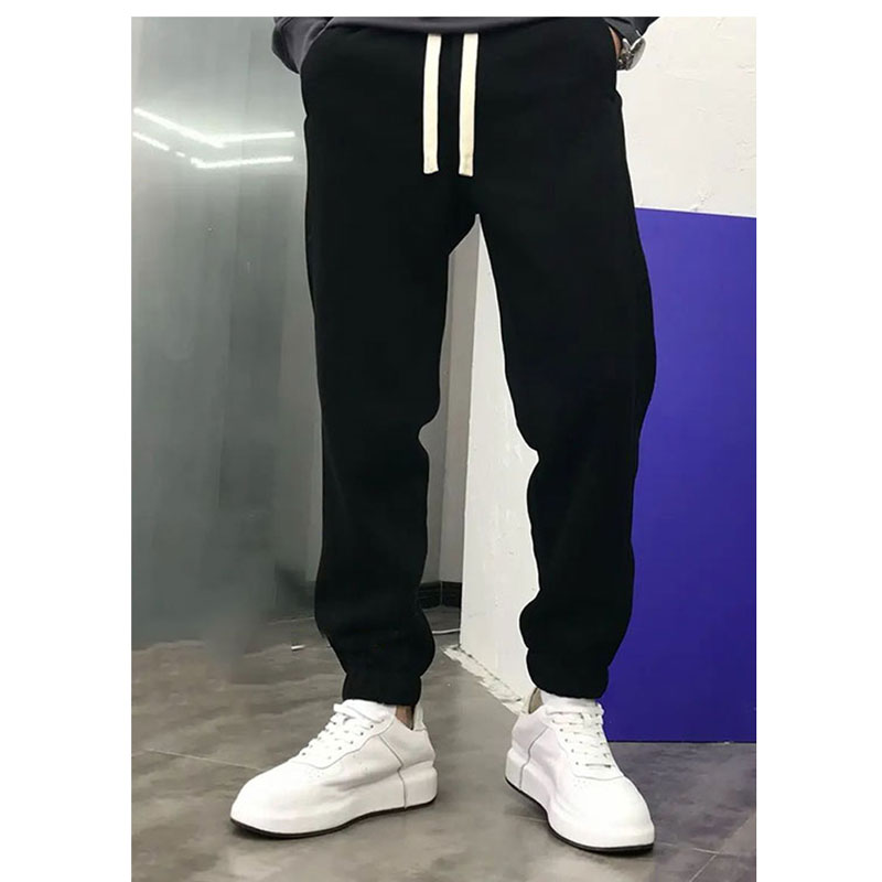 メンズワイドパンツ 裾絞りメンズワイドパンツスウェット