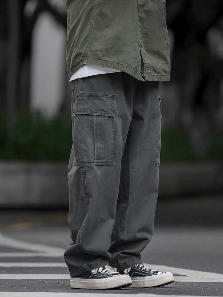 カーキでおしゃれな大人のリラックススタイル！おすすめメンズワイドパンツ10選