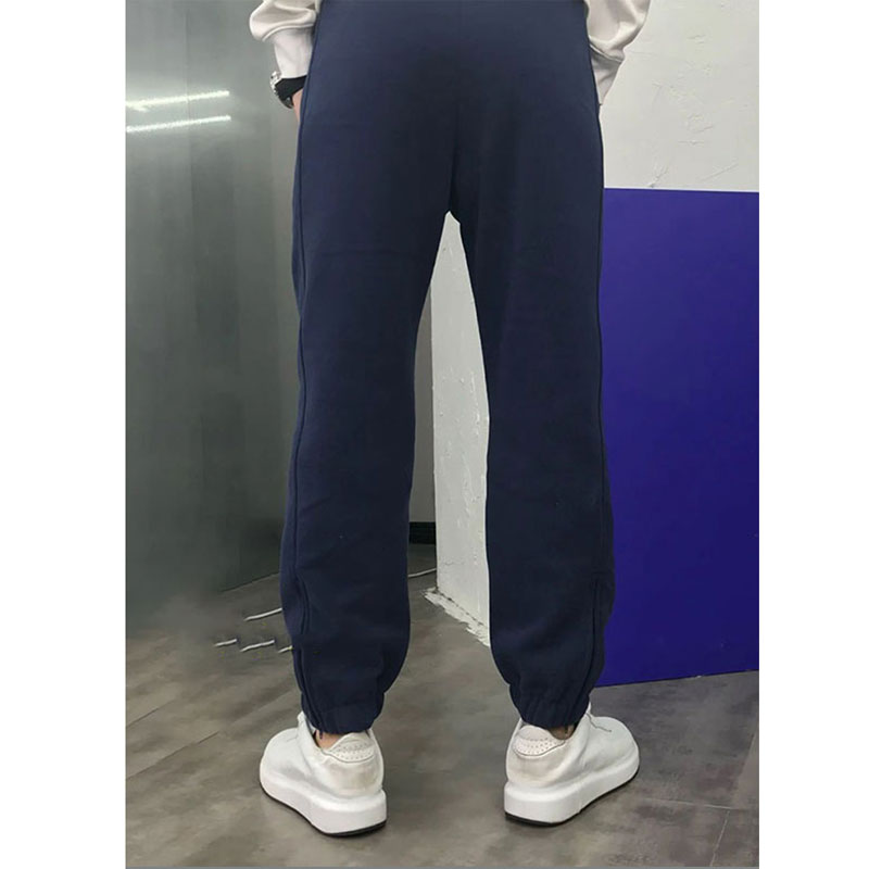 メンズワイドパンツ 裾絞りメンズワイドパンツスウェット