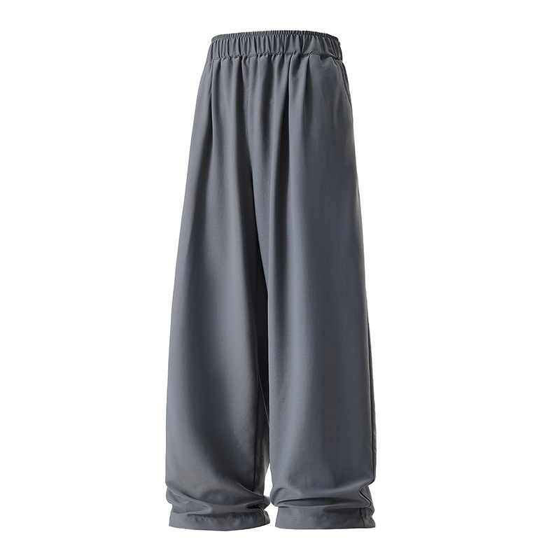 ワイドパンツ メンズ 超軽量ドレープ素材ワイドパンツ