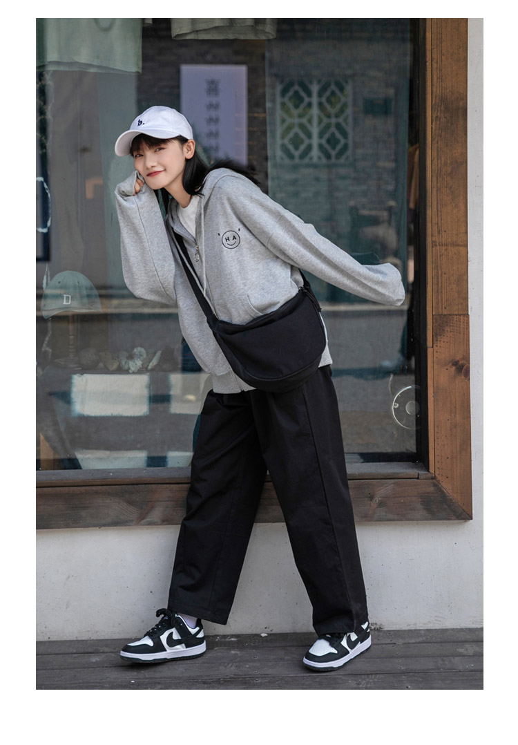 ワイドパンツ メンズ ゆったり高腰ストレートワイドパンツ