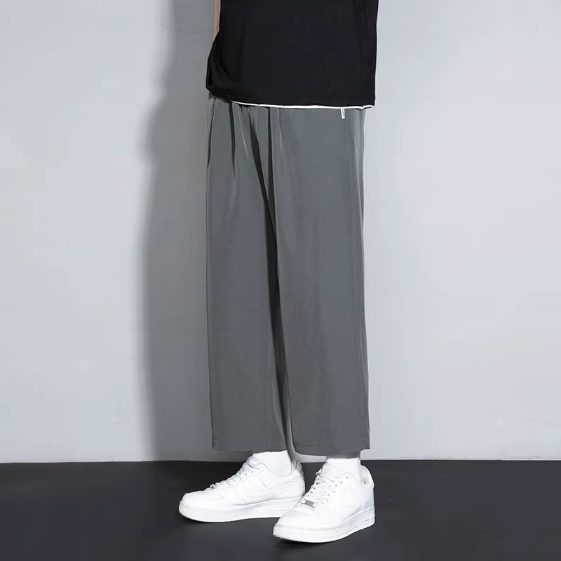 ワイドパンツ メンズ ドレープ感抜群 ワイドシルエットスラックス