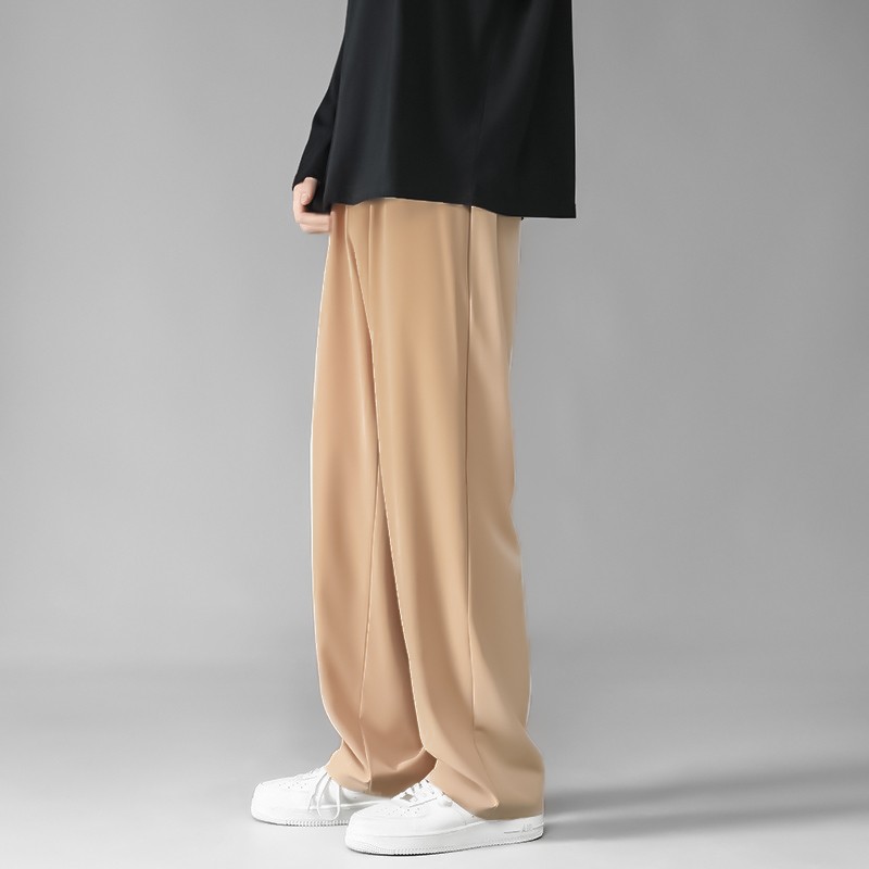ワイドパンツ メンズ シルエット美しい極上ワイドスラックス