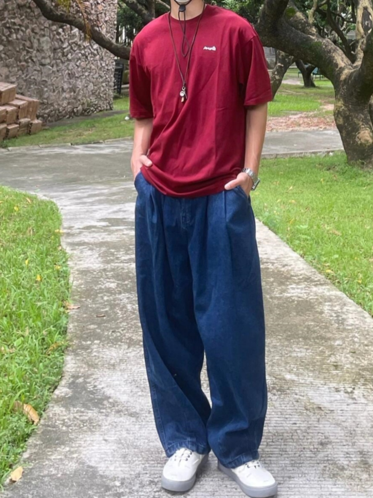 ワイドパンツ メンズ ゆったりオーバーサイズ バルーンパンツ