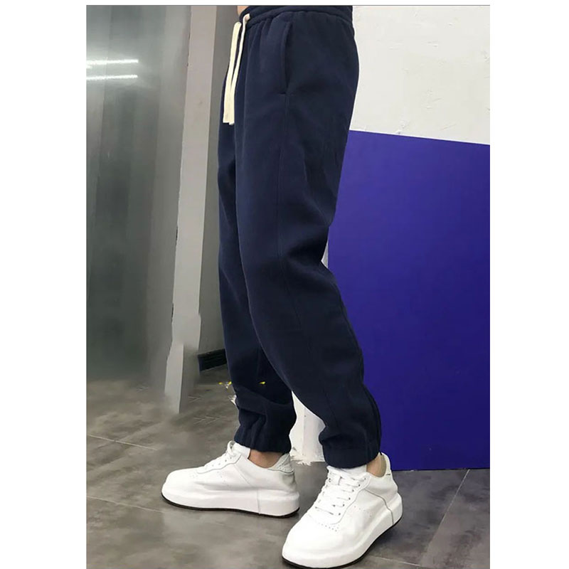 メンズワイドパンツ 裾絞りメンズワイドパンツスウェット