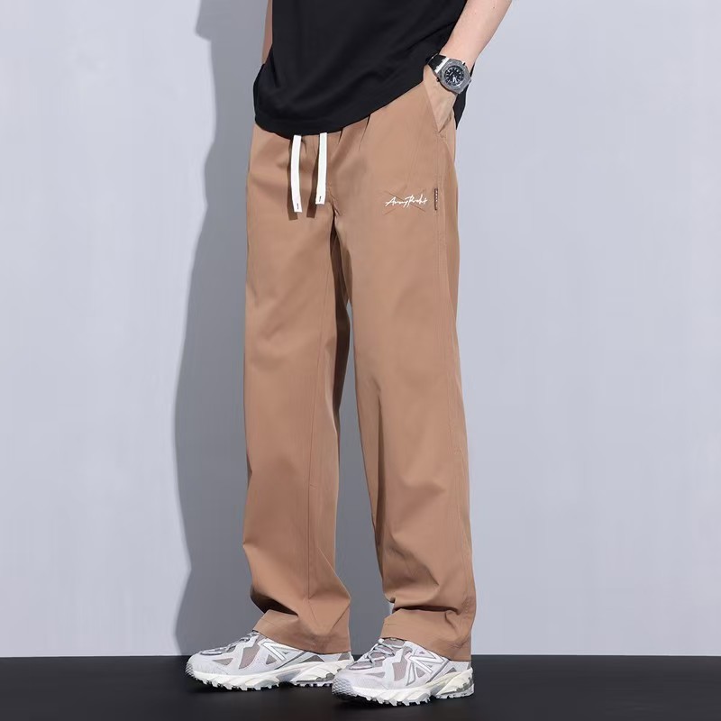 ワイドパンツ メンズ リラックスストレートワイドパンツ