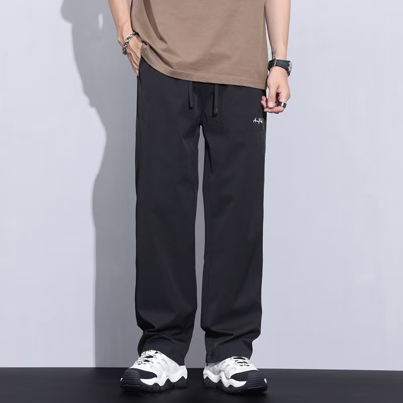 ワイドパンツ メンズ リラックスストレートワイドパンツ