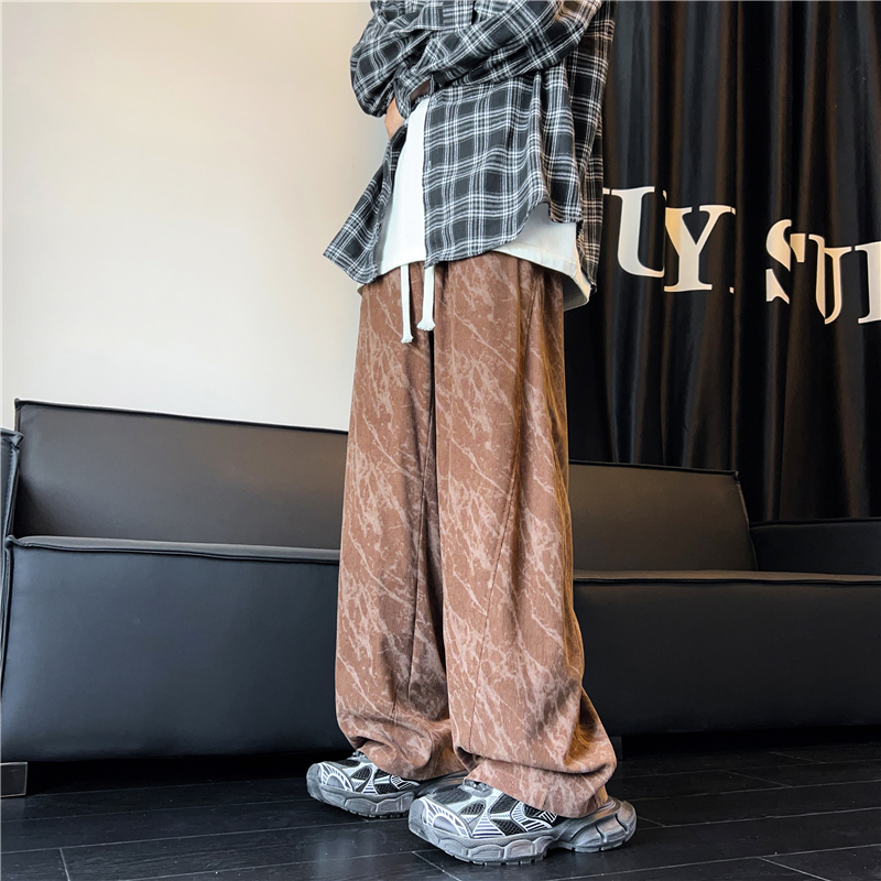 ワイドパンツ メンズ コーデュロイワイドパンツ ストレート
