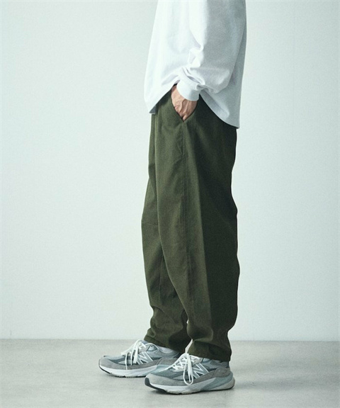ワイドパンツ メンズ 立体裁断 バルーンシルエット ワイドパンツ