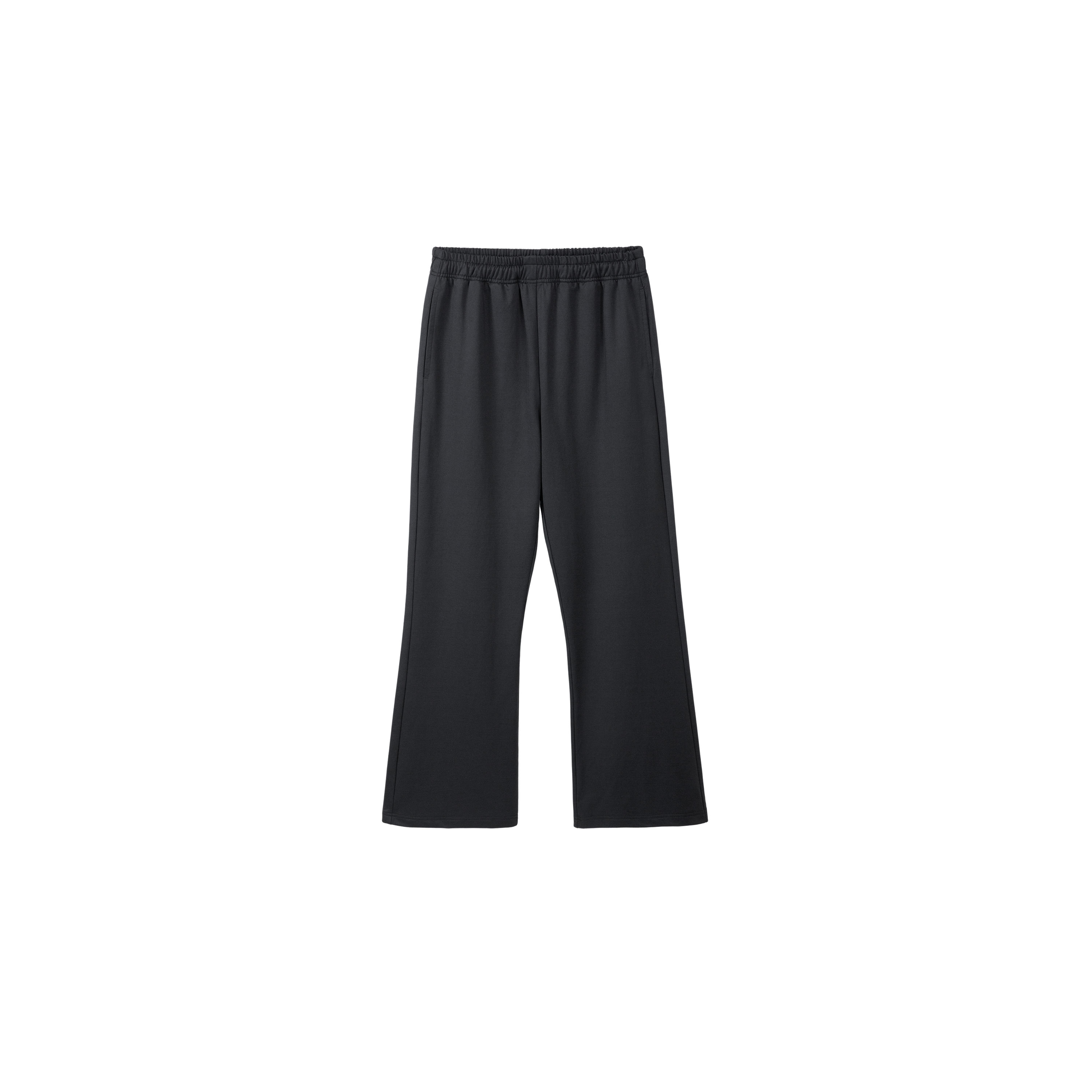 ワイドパンツ メンズ シンプル微喇叭型スウェットパンツ