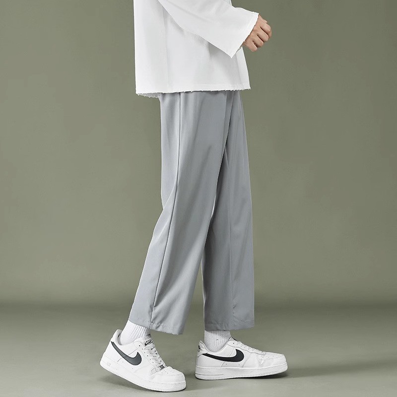 ワイドパンツ メンズ ドレープ感抜群 ワイドシルエットスラックス
