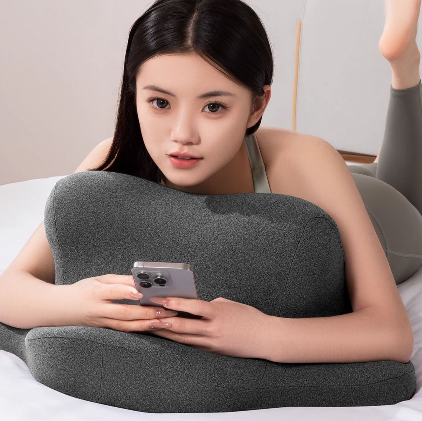 腰痛クッション 床用 快適頚椎サポートクッション