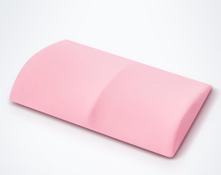 腰痛クッション 床用 理想曲線 床用腰痛サポートクッション