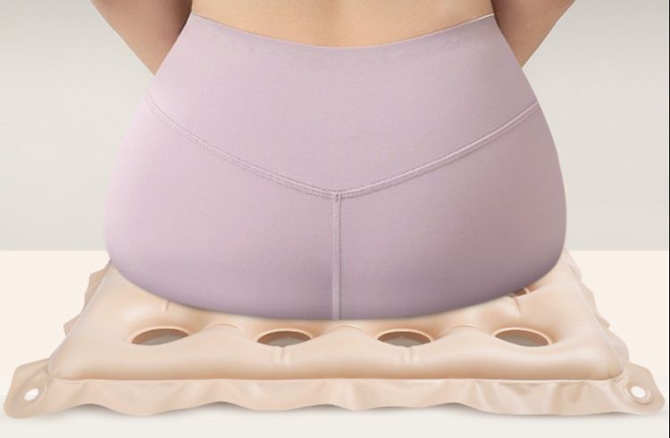 腰痛クッション デスクワーク用 楽座エアークッション 長時間快適