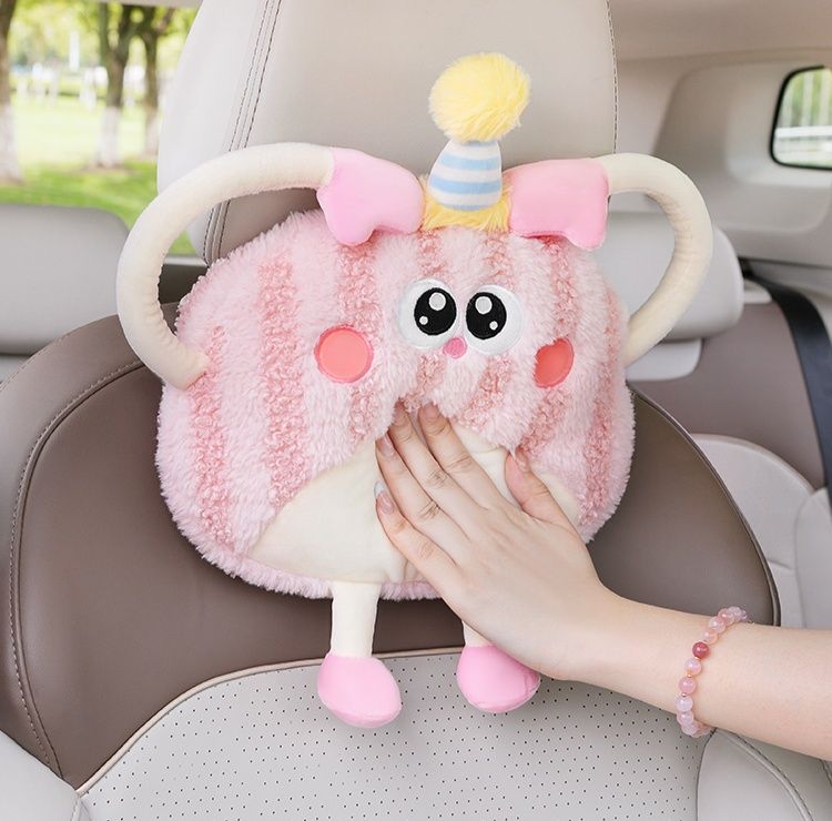 腰痛クッション 車用 かわいい動物型腰痛サポートクッション