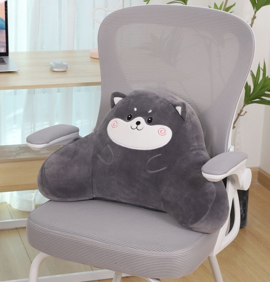 腰痛クッション 椅子用 わんわん腰楽サポーター