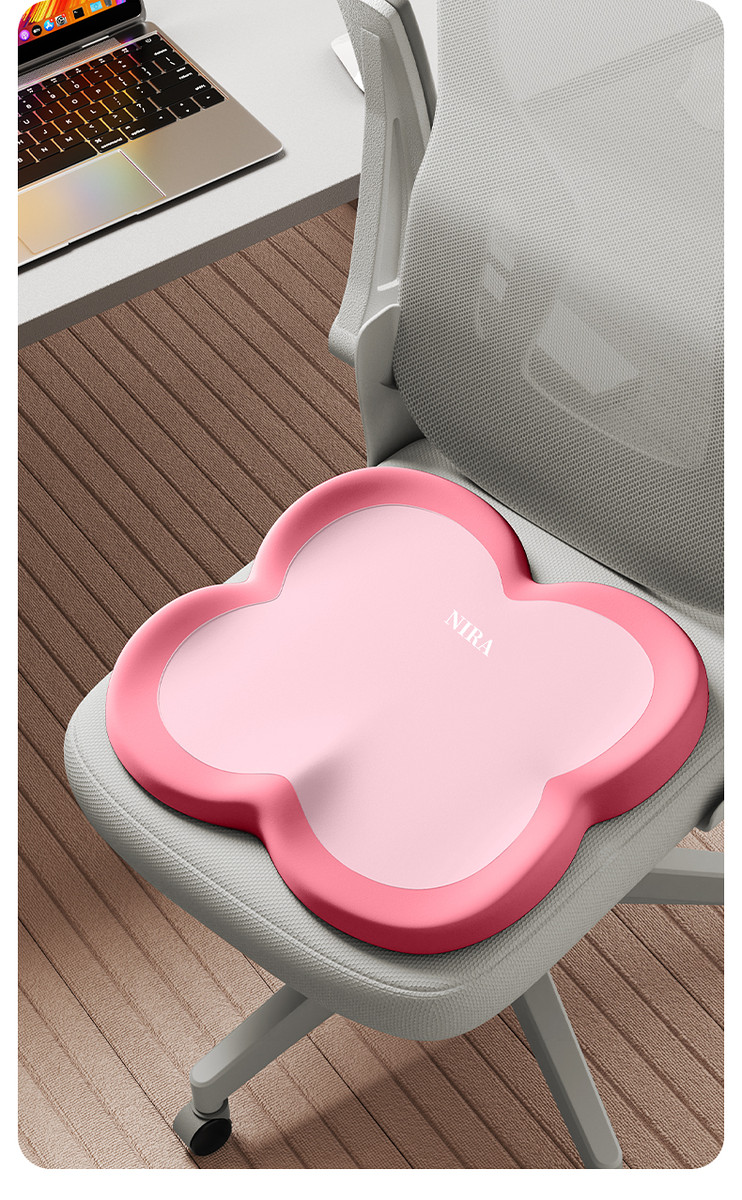 腰痛クッション デスクワーク用 蝶形ケアクッション 腰痛対策座布団