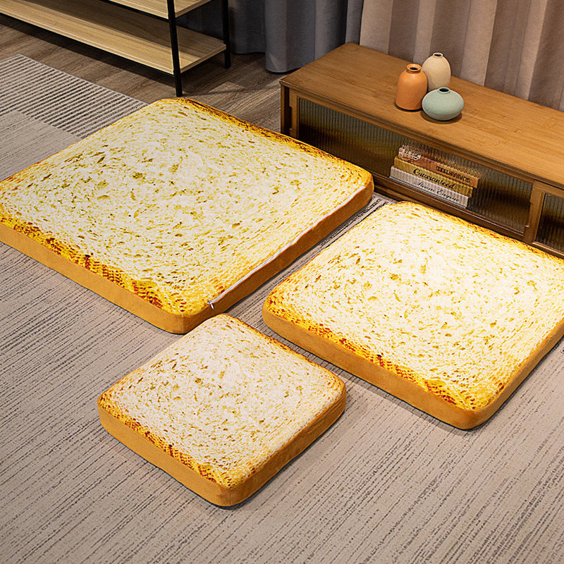 腰痛クッション 床用 食パン型腰痛クッション