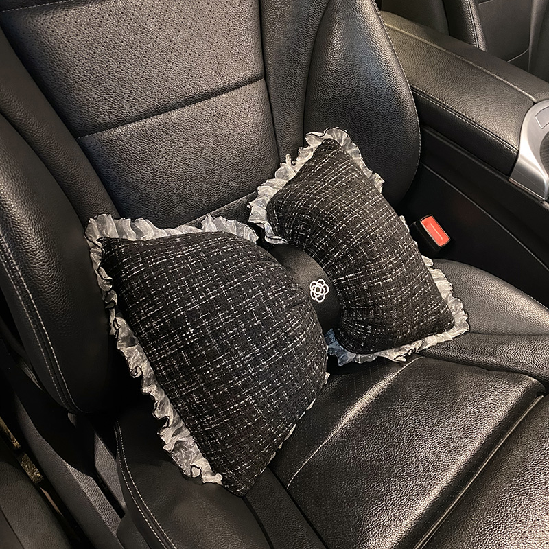 腰痛クッション 車用 花形あんしん腰痛サポートクッション
