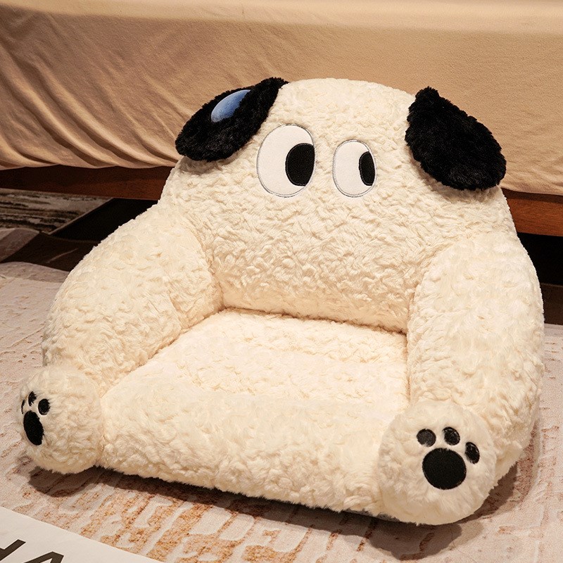 腰痛クッション 床用 ふわもち動物クッション座椅子