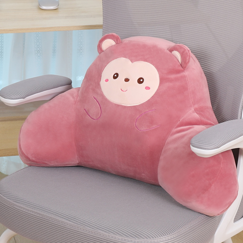 腰痛クッション 椅子用 わんわん腰楽サポーター