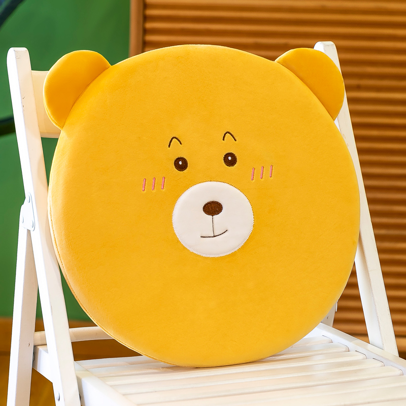 腰痛クッション 椅子用 ふわもち猫型 腰痛サポートクッション