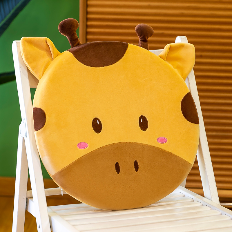 腰痛クッション 椅子用 ふわもち猫型 腰痛サポートクッション