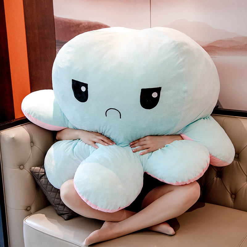 くまぬいぐるみ ふしぎなタコのくつろぎクッション